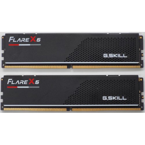 Озу G.Skill DDR5 64GB (2x32GB) 5600Mhz Flare X5 (F5-5600J3636D32GX2-FX5) (Восстановлено продавцом, 820840) купить в Украине: Киев, Днепр, Харьков, Одесса  | Проверка совместимости, низкая цена, отзывы, характеристики от TELEMART фото