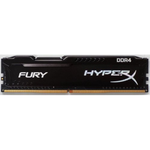 Озу Kingston DDR4 4Gb 2133Mhz HyperX FURY Black (HX421C14FB/4) (Восстановлено продавцом, 820849) купить в Украине: Киев, Днепр, Харьков, Одесса  | Проверка совместимости, низкая цена, отзывы, характеристики от TELEMART фото