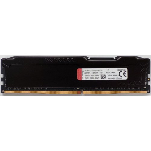 Озу Kingston DDR4 4Gb 2133Mhz HyperX FURY Black (HX421C14FB/4) (Восстановлено продавцом, 820850) купить в Украине: Киев, Днепр, Харьков, Одесса  | Проверка совместимости, низкая цена, отзывы, характеристики от TELEMART фото