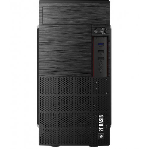Корпус 2E BASIS (2E-RD860-3U) без БЖ Black (Відновлено продавцем, 820906) купити в Україні: Київ, Львів, Хмельницький, Тернопіль | Перевірка сумісності, низька ціна, відгуки, характеристики від TELEMART фото