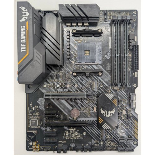 Материнська плата Asus TUF GAMING B450-PLUS II (sAM4, AMD B450) (Відновлено продавцем, 821040) купити в Україні: Київ, Львів, Хмельницький, Тернопіль | Перевірка сумісності, низька ціна, відгуки, характеристики від TELEMART фото