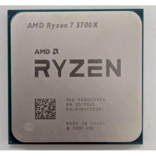 Процесор AMD Ryzen 7 5700X 3.4(4.6)GHz 32MB sAM4 Tray (100-000000926) (Відновлено продавцем, 821052) купити в Україні: Київ, Львів, Хмельницький, Тернопіль | Перевірка сумісності, низька ціна, відгуки, характеристики від TELEMART фото