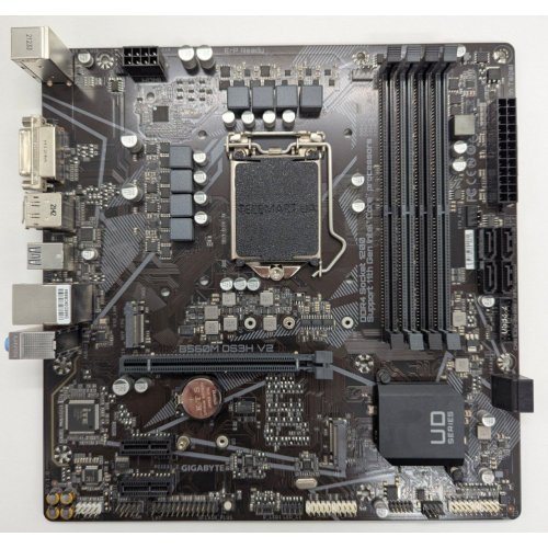 Материнська плата Gigabyte B560M DS3H V2 (s1200, Intel B560) (Відновлено продавцем, 821073) купити в Україні: Київ, Львів, Хмельницький, Тернопіль | Перевірка сумісності, низька ціна, відгуки, характеристики від TELEMART фото