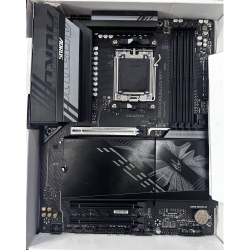 Уцінка материнська плата Gigabyte B850 AORUS ELITE WIFI7 (sAM5, AMD B850) (Сліди встановлення, 821148) купити в Україні: Київ, Львів, Хмельницький, Тернопіль | Перевірка сумісності, низька ціна, відгуки, характеристики від TELEMART фото 2 Уцінка материнська плата Gigabyte B850 AORUS ELITE WIFI7 (sAM5, AMD B850) (Сліди встановлення, 821148) купити в Україні: Київ, Львів, Хмельницький, Тернопіль | Перевірка сумісності, низька ціна, відгуки, характеристики від TELEMART фото