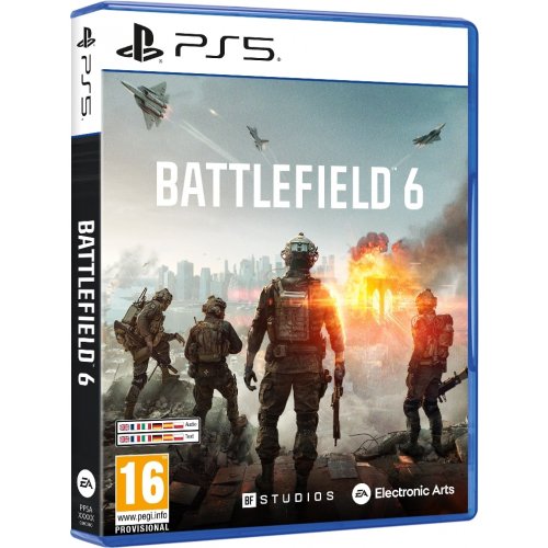 Гра Battlefield 6 (PS5) Blu-ray (5030934125406) купити в Україні: Київ, Львів, Хмельницький, Тернопіль | Низька ціна, відгуки, характеристики від TELEMART фото