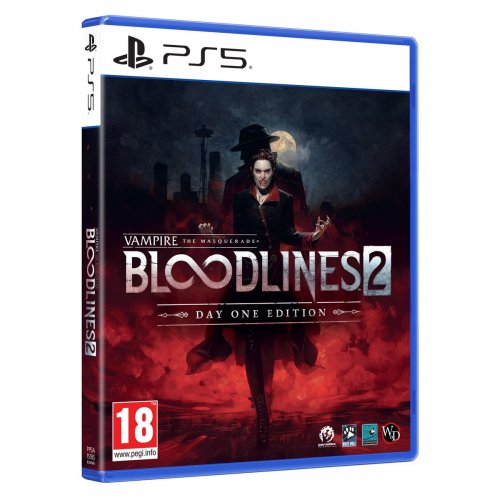 Игра Vampire: The Masquerade - Bloodlines 2 Day One Edition (PS5) Blu-ray (1158893) купить в Украине: Киев, Днепр, Харьков, Одесса  | Низкая цена, отзывы, характеристики от TELEMART фото 2 Игра Vampire: The Masquerade - Bloodlines 2 Day One Edition (PS5) Blu-ray (1158893) купить в Украине: Киев, Днепр, Харьков, Одесса  | Низкая цена, отзывы, характеристики от TELEMART фото