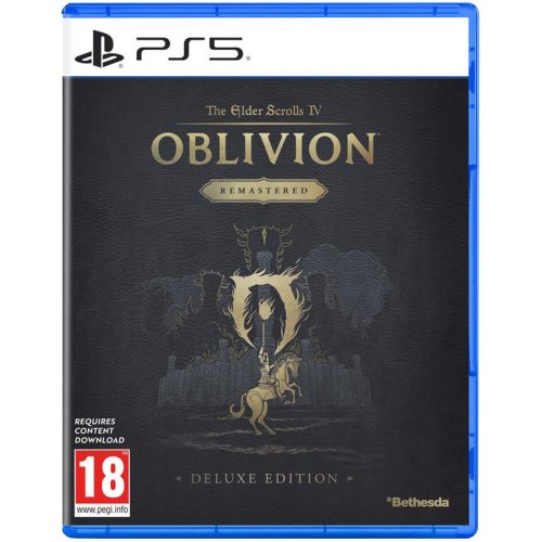 Игра The Elder Scrolls IV: Oblivion Remastered Deluxe Edition (PS5) Blu-ray (1181853) купить в Украине: Киев, Днепр, Харьков, Одесса  | Низкая цена, отзывы, характеристики от TELEMART фото