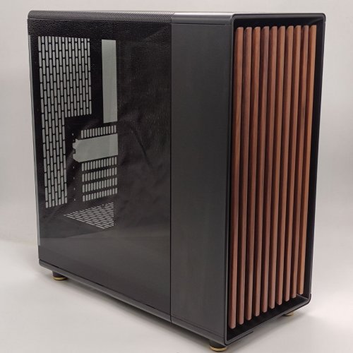 Корпус Fractal Design North Tempered Glass без БЖ (FD-C-NOR1C-02) Charcoal Black (Відновлено продавцем, 821301) купити в Україні: Київ, Львів, Хмельницький, Тернопіль | Перевірка сумісності, низька ціна, відгуки, характеристики від TELEMART фото