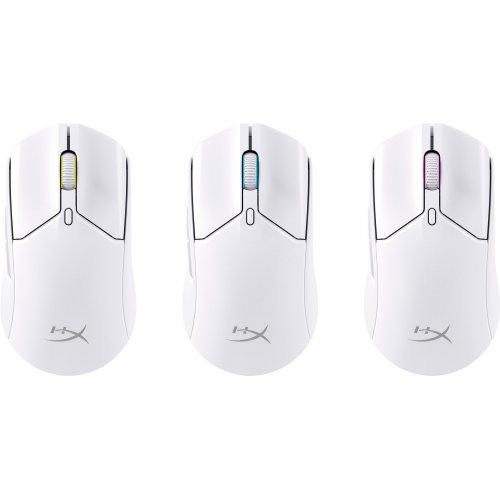 Уцінка миша HyperX Pulsefire Haste 2 Wireless (6N0A9AA) White (Розкрита упаковка, 821336) купити в Україні: Київ, Львів, Хмельницький, Тернопіль | Низька ціна, відгуки, характеристики від TELEMART фото