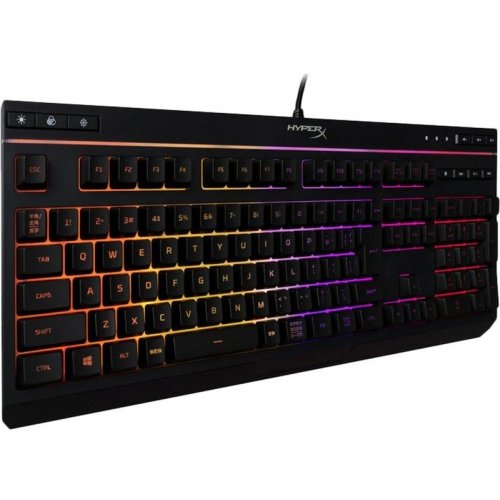 Уценка клавиатура HyperX Alloy Core RGB Membrane (4P4F5AA) Black (Вскрытая упаковка, 821337) купить в Украине: Киев, Днепр, Харьков, Одесса  | Низкая цена, отзывы, характеристики от TELEMART фото