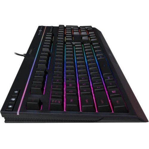 Уценка клавиатура HyperX Alloy Core RGB Membrane (4P4F5AA) Black (Вскрытая упаковка, 821337) купить в Украине: Киев, Днепр, Харьков, Одесса  | Низкая цена, отзывы, характеристики от TELEMART фото