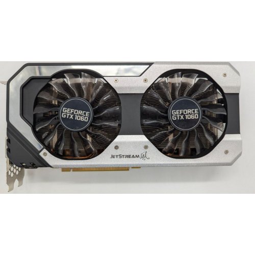 Відеокарта Palit GeForce GTX 1060 Super JetStream 6144MB (NE51060S15J9-1060J) (Відновлено продавцем, 821370) купити в Україні: Київ, Львів, Хмельницький, Тернопіль | Перевірка сумісності, низька ціна, відгуки, характеристики від TELEMART фото