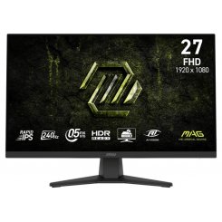 Монітор MSI 27" MAG 272F X24 Black / Rapid IPS / 240 Гц Монітор MSI 27