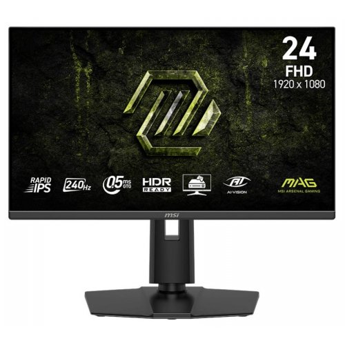 Монітор MSI 23.8" MAG 245PF X24 Black купити в Україні: Київ, Львів, Хмельницький, Тернопіль | Низька ціна, відгуки, характеристики від TELEMART фото 1 Монітор MSI 23.8" MAG 245PF X24 Black купити в Україні: Київ, Львів, Хмельницький, Тернопіль | Низька ціна, відгуки, характеристики від TELEMART фото