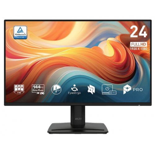 Монітор MSI 23.8" PRO MP243 E14 Black купити в Україні: Київ, Львів, Хмельницький, Тернопіль | Низька ціна, відгуки, характеристики від TELEMART фото 1 Монітор MSI 23.8" PRO MP243 E14 Black купити в Україні: Київ, Львів, Хмельницький, Тернопіль | Низька ціна, відгуки, характеристики від TELEMART фото