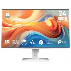 Монітор MSI 23.8" PRO MP243W E14 White / IPS / 144 Гц Монітор MSI 23.8
