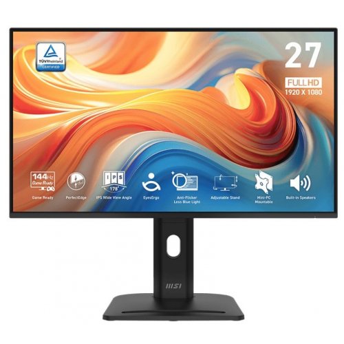 Монитор MSI 27" PRO MP275PG E14 Black купить в Украине: Киев, Днепр, Харьков, Одесса  | Низкая цена, отзывы, характеристики от TELEMART фото 1 Монитор MSI 27" PRO MP275PG E14 Black купить в Украине: Киев, Днепр, Харьков, Одесса  | Низкая цена, отзывы, характеристики от TELEMART фото
