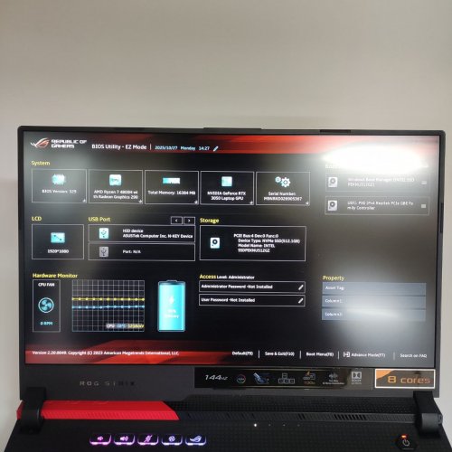 Ноутбук Asus ROG Strix G15 G513IC-HN041 (90NR0501-M00790) Original Black (Восстановлено продавцом, 821407) купить в Украине: Киев, Днепр, Харьков, Одесса  | Низкая цена, отзывы, характеристики от TELEMART фото