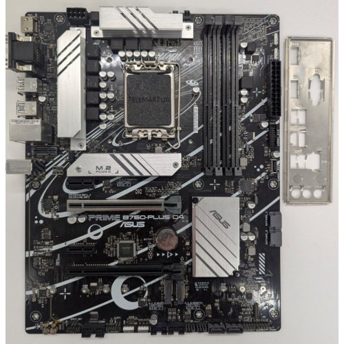 Материнська плата Asus PRIME B760-PLUS D4 (s1700, Intel B760) (Відновлено продавцем, 821439) купити в Україні: Київ, Львів, Хмельницький, Тернопіль | Перевірка сумісності, низька ціна, відгуки, характеристики від TELEMART фото