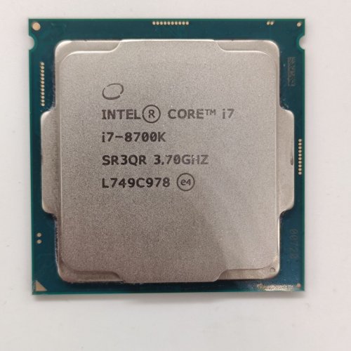 Процесор Intel Core i7-8700K 3.7(4.7)GHz 12MB s1151 Tray (CM8068403358220) (Відновлено продавцем, 821440) купити в Україні: Київ, Львів, Хмельницький, Тернопіль | Перевірка сумісності, низька ціна, відгуки, характеристики від TELEMART фото