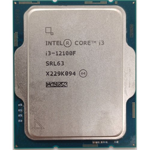 Процесор Intel Core i3-12100F 3.3(4.3)GHz 12MB s1700 Tray (CM8071504651013) (Відновлено продавцем, 821463) купити в Україні: Київ, Львів, Хмельницький, Тернопіль | Перевірка сумісності, низька ціна, відгуки, характеристики від TELEMART фото