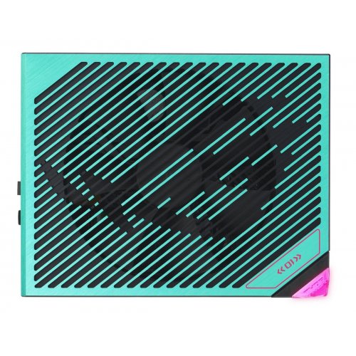 Блок питания Asus ROG Thor 1200W Platinum III Hatsune Miku Edition (90YE00V6-B0NA00) купить в Украине: Киев, Днепр, Харьков, Одесса  | Проверка совместимости, низкая цена, отзывы, характеристики от TELEMART фото 6 Блок питания Asus ROG Thor 1200W Platinum III Hatsune Miku Edition (90YE00V6-B0NA00) купить в Украине: Киев, Днепр, Харьков, Одесса  | Проверка совместимости, низкая цена, отзывы, характеристики от TELEMART фото