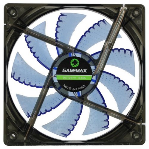 Продати Кулер для корпуса GAMEMAX WindForce LED Blue (GMX-WF12B) за Trade-In у інтернет-магазині Телемарт - Київ, Дніпро, Україна фото