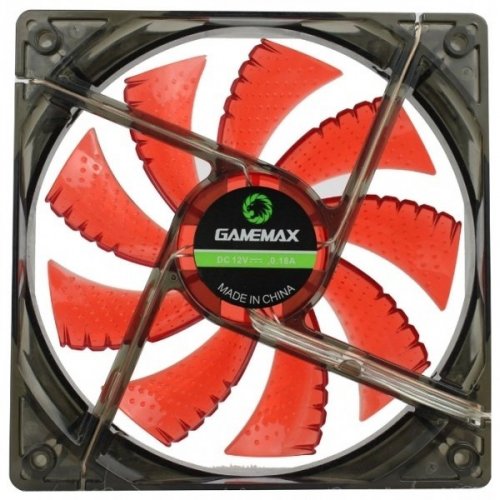 Продати Кулер GAMEMAX WindForce LED Red (GMX-WF12R) за Trade-In у інтернет-магазині Телемарт - Київ, Дніпро, Україна фото