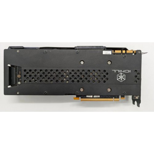 Відеокарта Inno3D Geforce GTX 1080 TI Ichill HerculeZ X3 11264MB (C108T3C-1SDN-Q6MNX) (Відновлено продавцем, 821610) купити в Україні: Київ, Львів, Хмельницький, Тернопіль | Перевірка сумісності, низька ціна, відгуки, характеристики від TELEMART фото