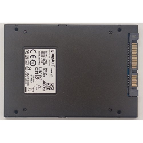 Ssd-диск Kingston SSDNow A400 TLC 480GB 2.5'' (SA400S37/480G) (Восстановлено продавцом, 821625) купить в Украине: Киев, Днепр, Харьков, Одесса  | Проверка совместимости, низкая цена, отзывы, характеристики от TELEMART фото