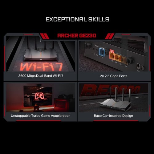 Wi-Fi роутер TP-LINK Archer GE230 купить в Украине: Киев, Днепр, Харьков, Одесса  | Низкая цена, отзывы, характеристики от TELEMART фото 5 Wi-Fi роутер TP-LINK Archer GE230 купить в Украине: Киев, Днепр, Харьков, Одесса  | Низкая цена, отзывы, характеристики от TELEMART фото