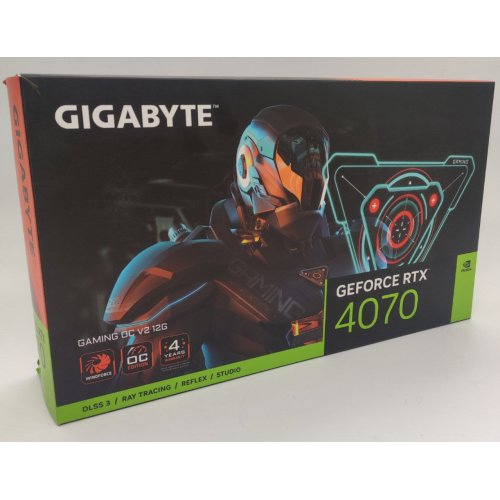 Видеокарта Gigabyte GeForce RTX 4070 GAMING V2 OC 12228MB (GV-N4070GAMING OCV2-12GD) (Восстановлено продавцом, 821653) купить в Украине: Киев, Днепр, Харьков, Одесса  | Проверка совместимости, низкая цена, отзывы, характеристики от TELEMART фото
