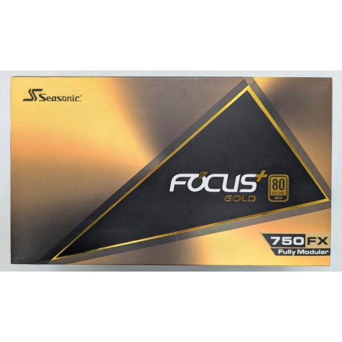 Блок питания Seasonic Focus GX-750W Gold (SSR-750FX) (Восстановлено продавцом, 821656) купить в Украине: Киев, Днепр, Харьков, Одесса  | Проверка совместимости, низкая цена, отзывы, характеристики от TELEMART фото