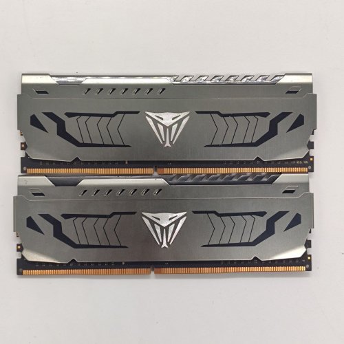 Озп Patriot DDR4 16GB (2x8GB) 3200Mhz Viper Steel (PVS416G320C6K) (Відновлено продавцем, 821726) купити в Україні: Київ, Львів, Хмельницький, Тернопіль | Перевірка сумісності, низька ціна, відгуки, характеристики від TELEMART фото
