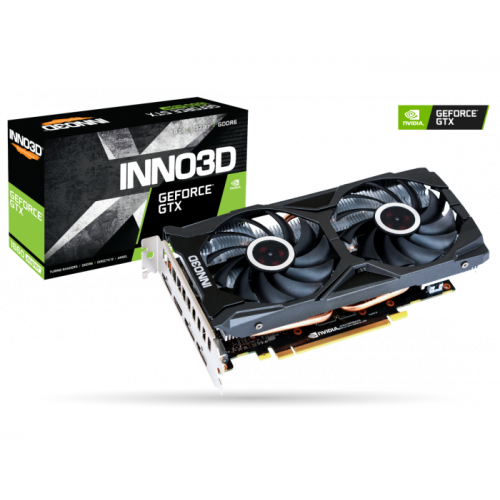 Відеокарта Inno3D GeForce GTX 1660 SUPER Twin X2 6144MB (N166SK-06D6) (Відновлено продавцем, 821769) купити в Україні: Київ, Львів, Хмельницький, Тернопіль | Перевірка сумісності, низька ціна, відгуки, характеристики від TELEMART фото