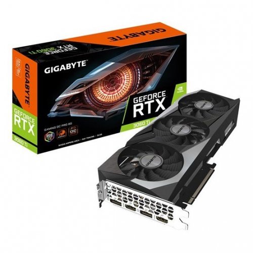 Відеокарта Gigabyte GeForce RTX 3060 Ti Gaming Pro OC 8192MB (GV-N306TGAMINGOC PRO-8GD) (Відновлено продавцем, 821770) купити в Україні: Київ, Львів, Хмельницький, Тернопіль | Перевірка сумісності, низька ціна, відгуки, характеристики від TELEMART фото