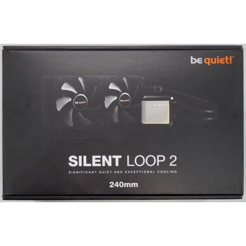 Готовая сво Be Quiet! Silent Loop 2 240mm (BW010) (Восстановлено продавцом, 821787) купить в Украине: Киев, Днепр, Харьков, Одесса  | Проверка совместимости, низкая цена, отзывы, характеристики от TELEMART фото