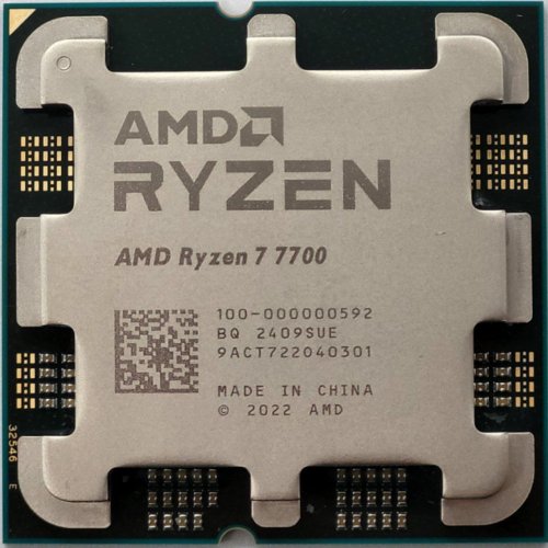 Процессор AMD Ryzen 7 7700 3.8(5.3)GHz 32MB sAM5 Tray (100-000000592) (Восстановлено продавцом, 821948) купить в Украине: Киев, Днепр, Харьков, Одесса  | Проверка совместимости, низкая цена, отзывы, характеристики от TELEMART фото