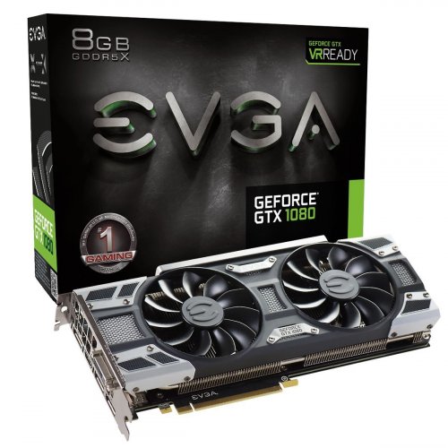 Продати Відеокарта EVGA GeForce GTX 1080 ACX 8192MB (08G-P4-6181-KR) за Trade-In у інтернет-магазині Телемарт - Київ, Дніпро, Україна фото