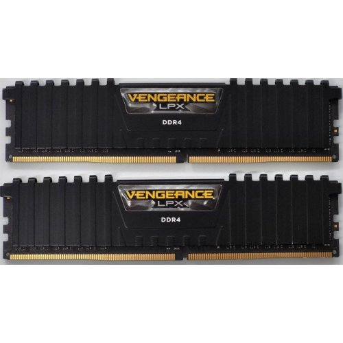 Озу Corsair DDR4 16GB (2x8GB) 3000Mhz Vengeance LPX (CMK16GX4M2B3000C15) Black (Восстановлено продавцом, 821953) купить в Украине: Киев, Днепр, Харьков, Одесса  | Проверка совместимости, низкая цена, отзывы, характеристики от TELEMART фото