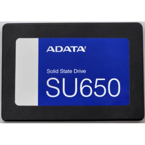 Ssd-диск ADATA Ultimate SU650 3D NAND 120GB 2.5" (ASU650SS-120GT-R) (Восстановлено продавцом, 821970) купить в Украине: Киев, Днепр, Харьков, Одесса  | Проверка совместимости, низкая цена, отзывы, характеристики от TELEMART фото