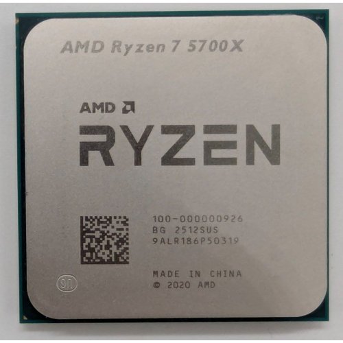 Процессор AMD Ryzen 7 5700X 3.4(4.6)GHz 32MB sAM4 Tray (100-000000926) (Восстановлено продавцом, 822010) купить в Украине: Киев, Днепр, Харьков, Одесса  | Проверка совместимости, низкая цена, отзывы, характеристики от TELEMART фото