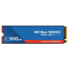 SSD-диск Western Digital Blue SN5100 3D NAND QLC 500GB (2280 PCI-E) NVMe x4 (WDS500G5B0E-00CPE0)