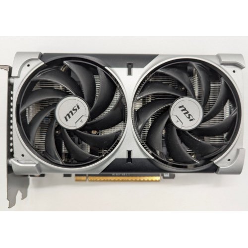 Видеокарта MSI GeForce RTX 5060 VENTUS 2X OC 8192MB (RTX 5060 8G VENTUS 2X OC) (Восстановлено продавцом, 822023) купить в Украине: Киев, Днепр, Харьков, Одесса  | Проверка совместимости, низкая цена, отзывы, характеристики от TELEMART фото