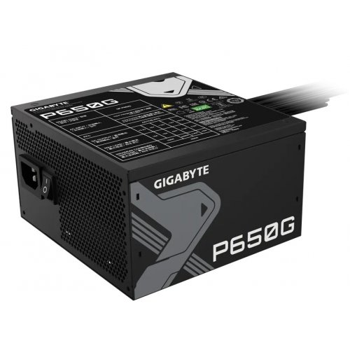 Уценка блок питания Gigabyte P650G 650W (GP-P650G) (Вскрытая упаковка, 822042) купить в Украине: Киев, Днепр, Харьков, Одесса  | Проверка совместимости, низкая цена, отзывы, характеристики от TELEMART фото