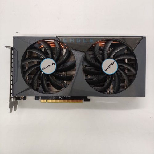 Видеокарта Gigabyte GeForce RTX 3060 EAGLE OC 12288MB (GV-N3060EAGLE OC-12GD 2.0) (Восстановлено продавцом, 822045) купить в Украине: Киев, Днепр, Харьков, Одесса  | Проверка совместимости, низкая цена, отзывы, характеристики от TELEMART фото