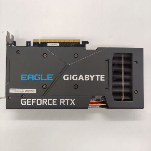 Видеокарта Gigabyte GeForce RTX 3060 EAGLE OC 12288MB (GV-N3060EAGLE OC-12GD 2.0) (Восстановлено продавцом, 822045) купить в Украине: Киев, Днепр, Харьков, Одесса  | Проверка совместимости, низкая цена, отзывы, характеристики от TELEMART фото