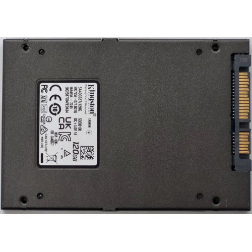 Ssd-диск Kingston SSDNow A400 TLC 120GB 2.5'' (SA400S37/120G) (Відновлено продавцем, 822054) купити в Україні: Київ, Львів, Хмельницький, Тернопіль | Перевірка сумісності, низька ціна, відгуки, характеристики від TELEMART фото