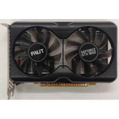 Видеокарта Palit GeForce GTX 1650 Gaming Pro 4096MB (NE6165001BG1-1175A) (Восстановлено продавцом, 822073) купить в Украине: Киев, Днепр, Харьков, Одесса  | Проверка совместимости, низкая цена, отзывы, характеристики от TELEMART фото
