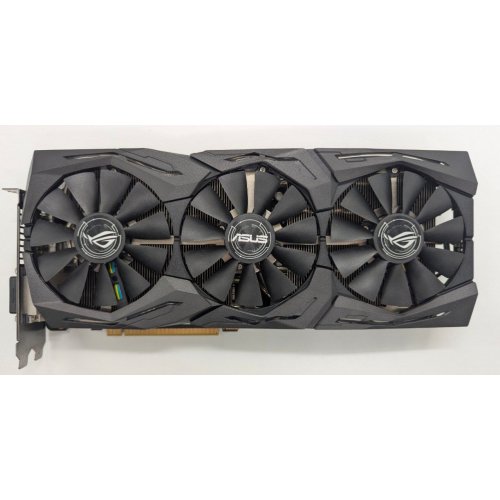 Відеокарта Asus ROG GeForce GTX 1080 TI STRIX OC 11264MB (ROG-STRIX-GTX1080TI-O11G-GAMING) (Відновлено продавцем, 822078) купити в Україні: Київ, Львів, Хмельницький, Тернопіль | Перевірка сумісності, низька ціна, відгуки, характеристики від TELEMART фото